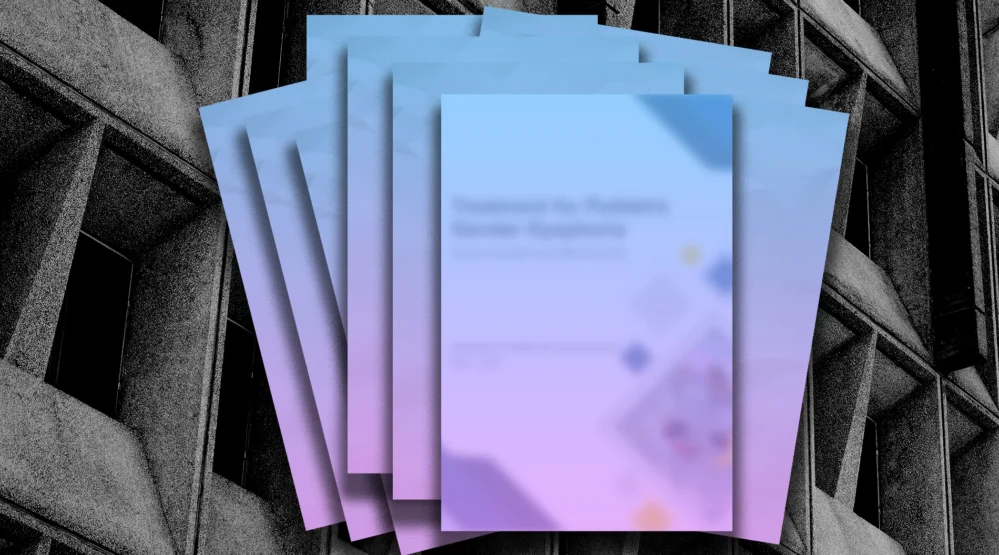 HHS releases systematic review of youth gender medicine